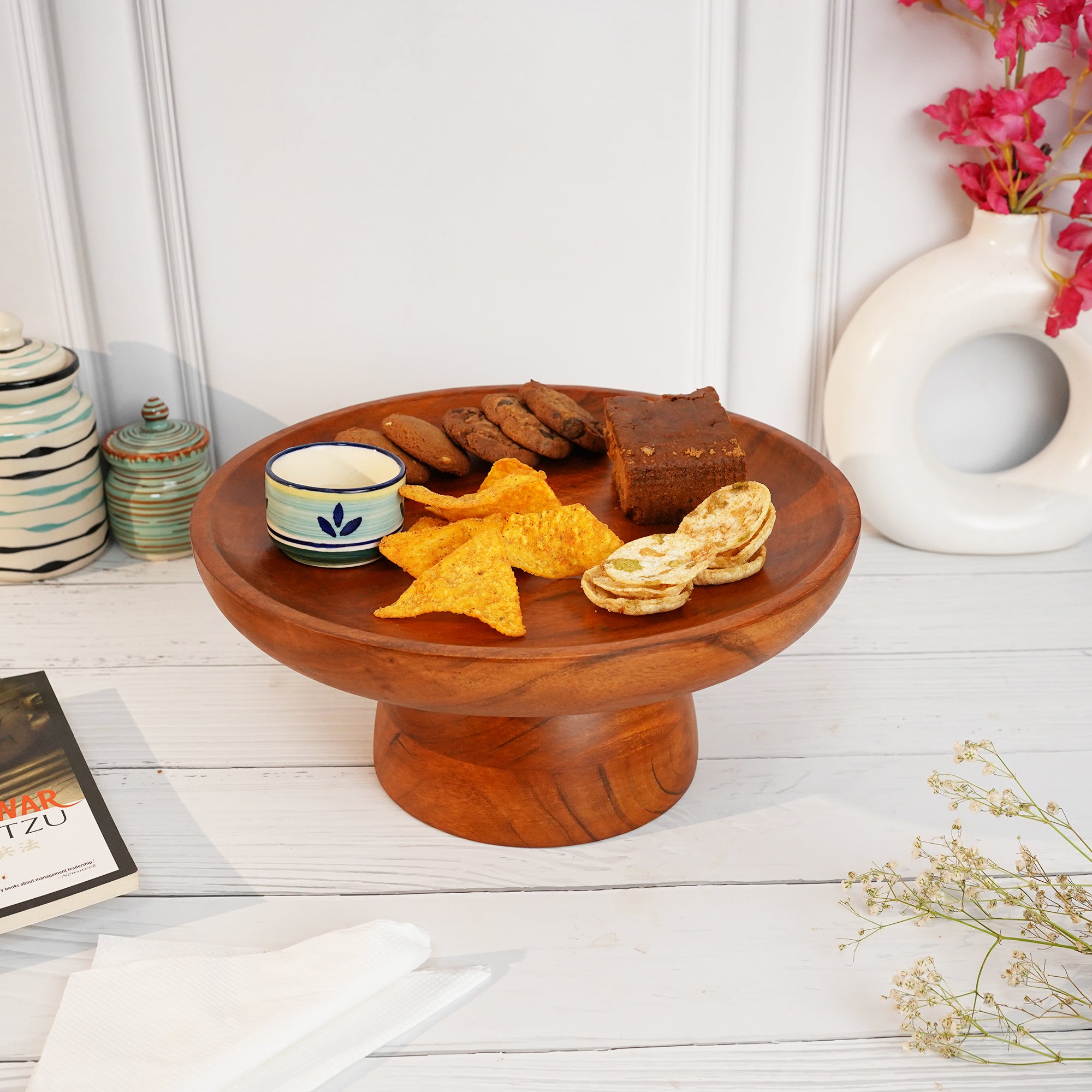 ARDERA Wooden Cake Stand